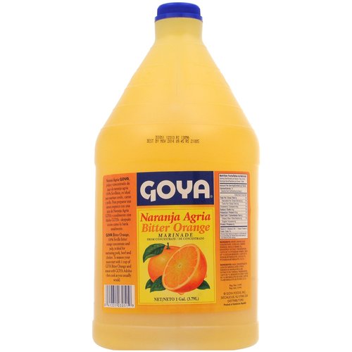 Goya Naranja Agria 6/1 Count Gallon; 128 Ounces; 6 Per Case