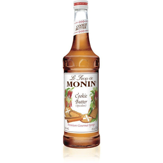 Monin Cookie Butter Syrup; 750 Milileter; 12 Per Case - High Mart Wholesale