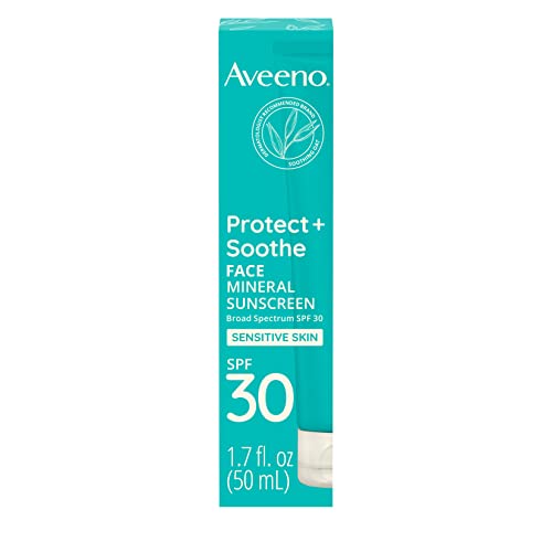 Aveeno P+S Face Mineral Sunscreen Spf30; 2 Ounce; 3 Per Box; 4 Per Case - High Mart Wholesale