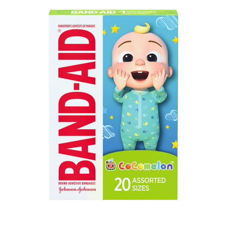 Band Aid Bandaid Cocomelon; 20 Count; 6 Per Box; 4 Per Case - High Mart Wholesale