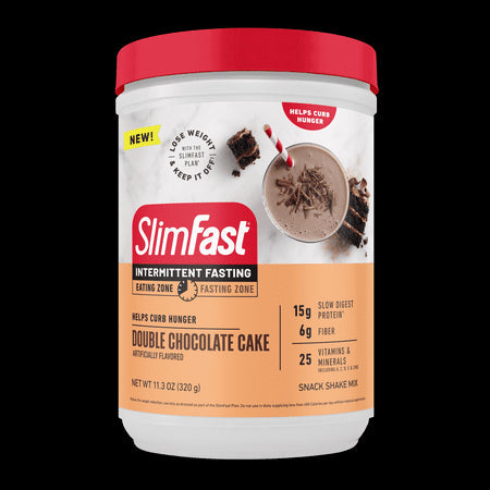 Slimfast Intermittent Fasting Chocolate Cake Shake 10Sv; 0.71 Pound; 2 Per Case