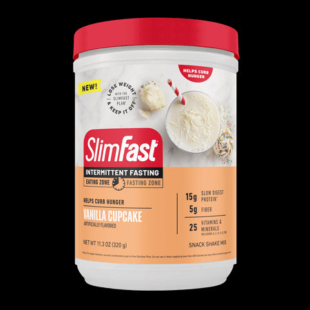 Slimfast Intermittent Fasting Vanilla Cupcake 10Sv; 0.92 Pound; 2 Per Case