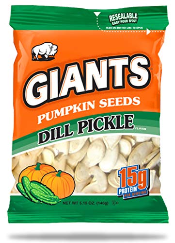 Giant Snack Inc Giants Pumpkin Seed Dill; 5.15 Ounces; 12 Per Case