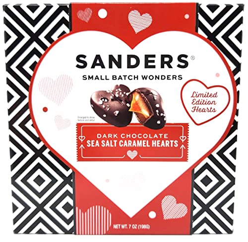 Sanders Dark Chocolate Sea Salt Caramel; 7 Ounces; 6 Per Case