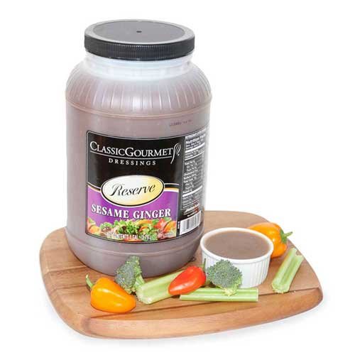 Classic Gourmet Sesame Ginger Dressing Bulk; 1 Gallon; 2 Per Case