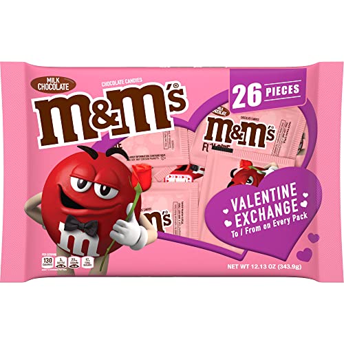 M&M's Milk Chocolate Fun Size Display Ready Case Valentine's Day Per Bag; 20 Count; 1 Per Case