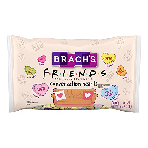 Brach's Friends Conversation Hearts; 6 Ounces; 24 Per Case - High Mart Wholesale