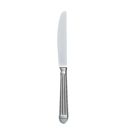 World Tableware Aegean Fluted Blade Solid Handle Dinner Knife 9 1/8"; 36 Each - High Mart Wholesale