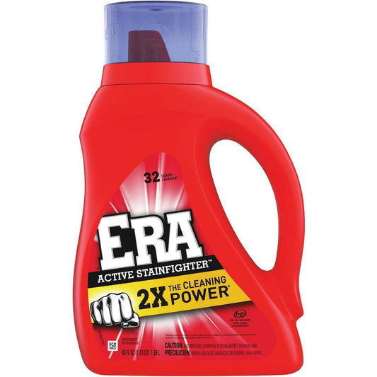 Era Liquid Double Strength Regular 32 Load; 46 Fluid Ounces; 6 Per Case