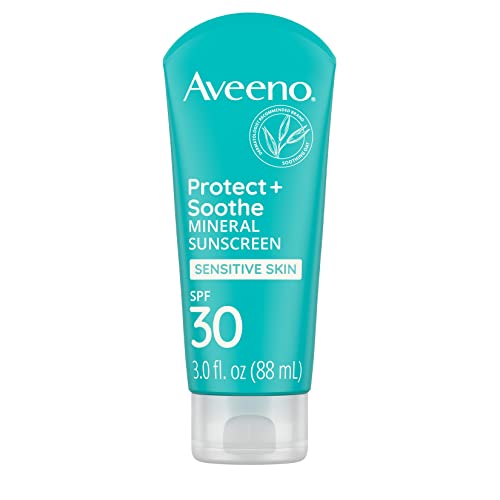 Aveeno P+S Mineral Sunscreen Spf30; 3 Ounce; 3 Per Box; 4 Per Case - High Mart Wholesale