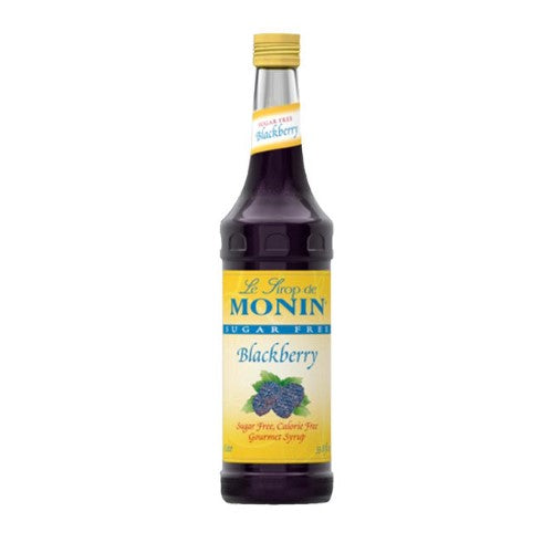 Monin Sugar Free Blackberry Syrup; 1 Liter; 4 Per Case - High Mart Wholesale