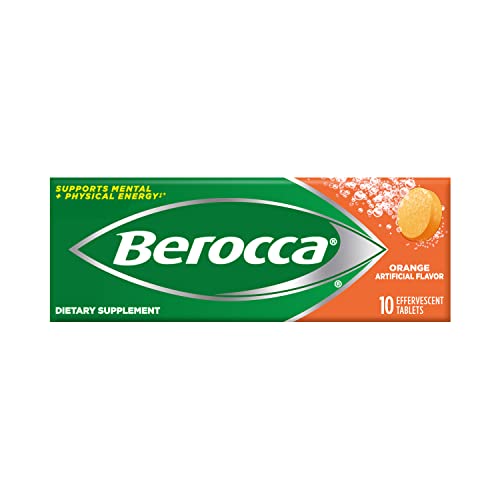 Berocca Orange Effervescent; 10 Piece; 10 Per Box; 16 Per Case