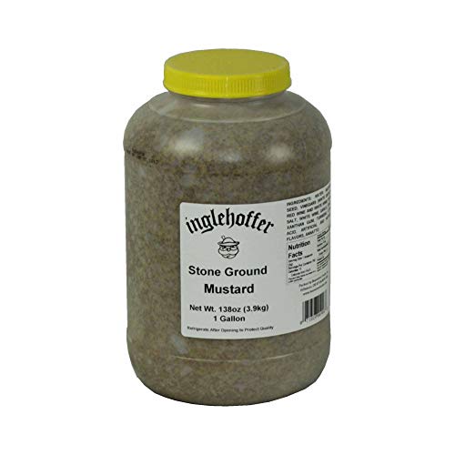 Inglehoffer Stone Ground Mustard Bulk; 144 Ounce; 4 Per Case - High Mart Wholesale