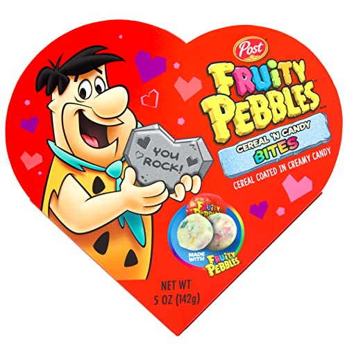 Frankford Fruity Pebbles Heart Box; 5 Ounces; 4 Per Case - High Mart Wholesale