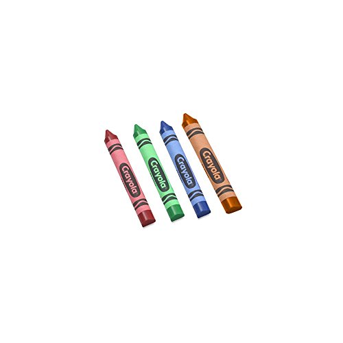 Crayola 4 Color Red Yellow/Orange Green Blue; 3000 Count - High Mart Wholesale