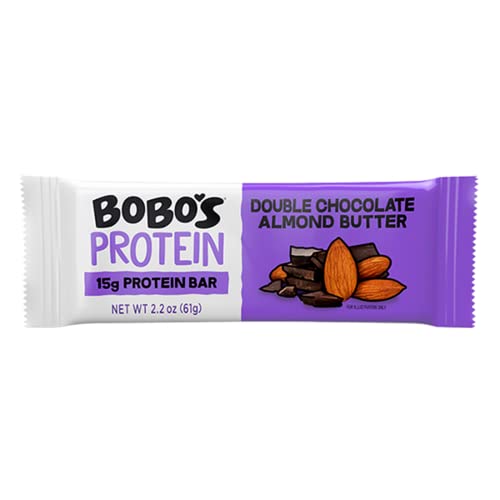 Bobo's Oat Bars Double Chocolate Almond Butter Protein Case; 2.2 Ounce; 12 Per Box; 6 Per Case - High Mart Wholesale