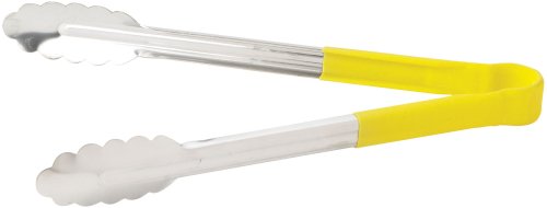 Winco Tong Utility 9 Inch Yellow; 6 Each; 1 Per Case - High Mart Wholesale