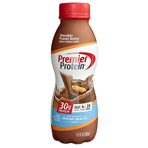 Premier Protein Chocolate Peanut Butter Protein Shake; 11.5 Fluid Ounces; 12 Per Case - High Mart Wholesale