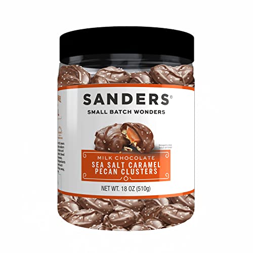 Sanders Milk Chocolate Sea Salt Pecan Caramel; 18 Ounces; 6 Per Case