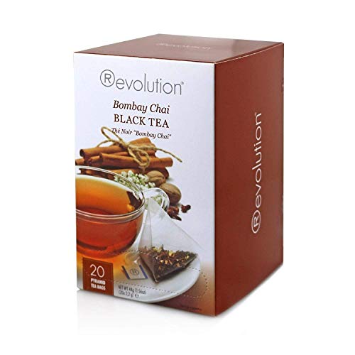 Revolution Tea Tea Bombay Chai Black; 20 Count; 6 Per Case - High Mart Wholesale