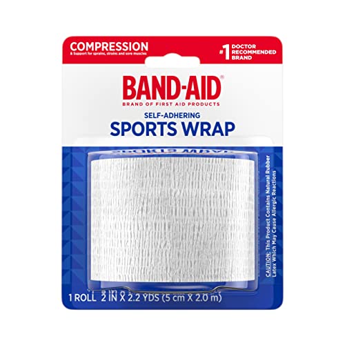 Band Aid Sports Wrap; 2.2 Yard; 3 Per Box; 8 Per Case - High Mart Wholesale