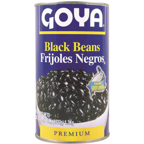 Goya Canned Black Beans; 46 Ounces; 12 Per Case