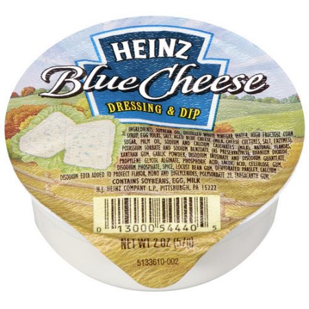 Heinz Blue Cheese Dressing; 2 Ounces; 60 Per Case