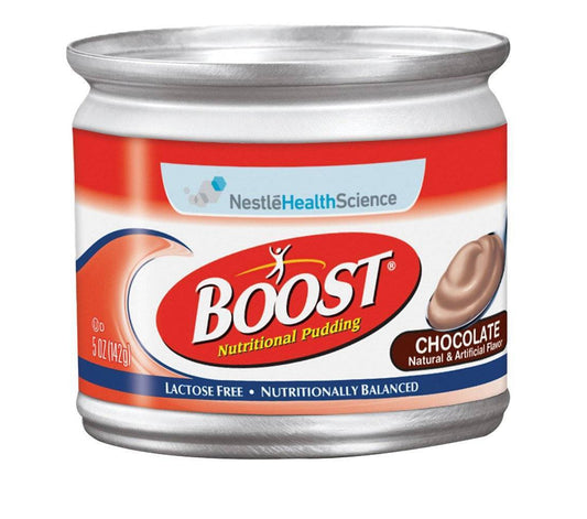 Boost Ready To Drink Chocolate Pudding; 5 Ounces; 4 Per Box; 12 Per Case - High Mart Wholesale