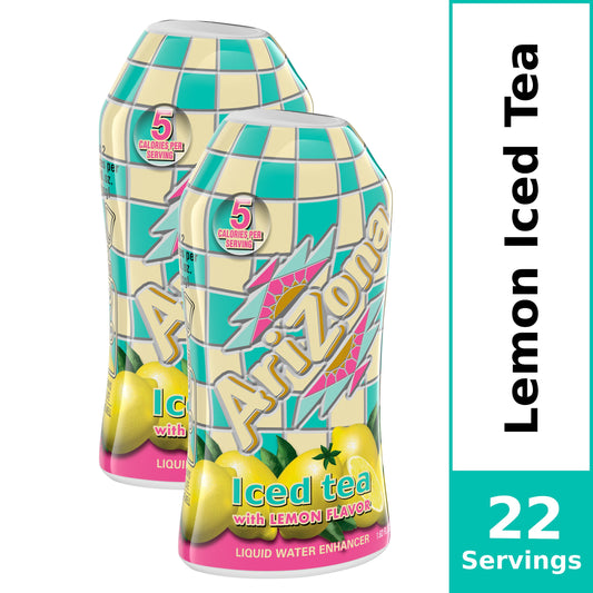 Arizona Liquid Concentrate Lemon Tea; 1.62 Fluid Ounce; 12 Per Case - High Mart Wholesale