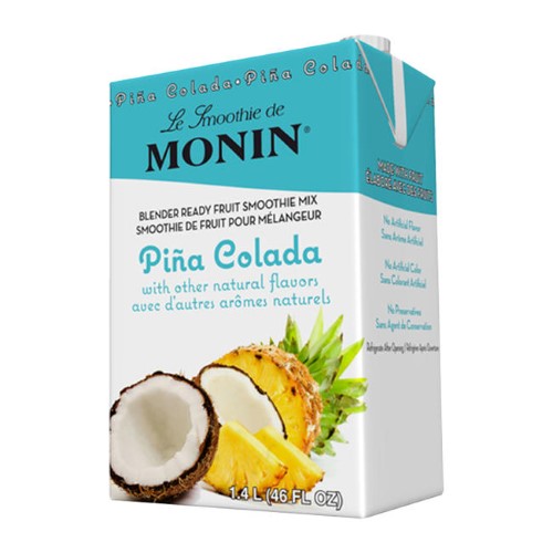 Monin Pina Colada Smoothie; 276 Fluid Ounces; 6 Per Case - High Mart Wholesale