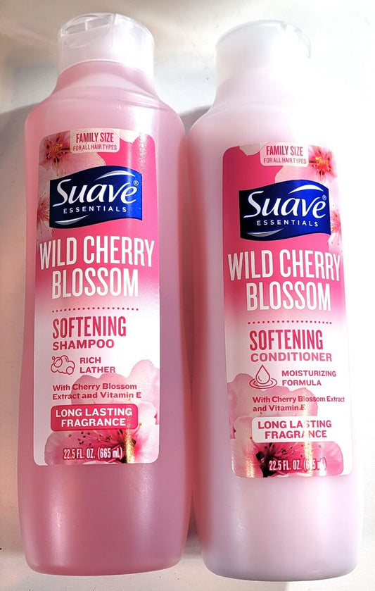 Suave Conditioner Wild Cherry Blossom; 22.5 Fluid Ounce; 6 Per Case