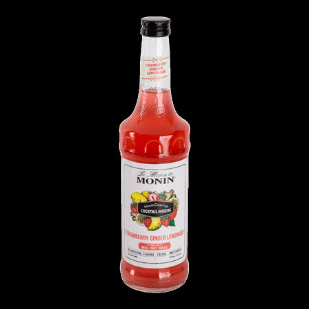 Monin Strawberry Ginger Lemonade; 750 Milileter; 6 Per Case - High Mart Wholesale