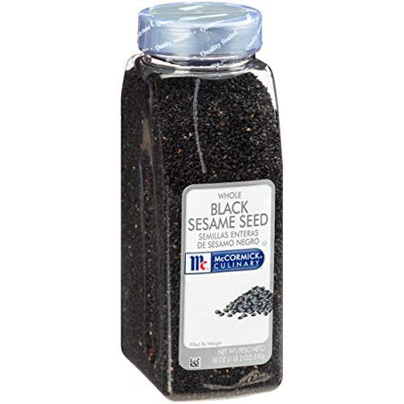 Mccormick Sesame Seed Black; 18 Ounces; 6 Per Case - High Mart Wholesale