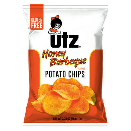 Utz Bbq Ripple Chips; 14 Count; 1 Per Case - High Mart Wholesale