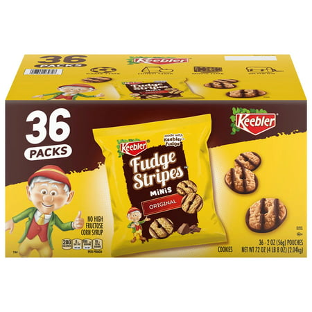 Taste Republic Mini Fudge Stripe Cookies Pallet; 84 Cases; 378 Pound; 1 Per Case