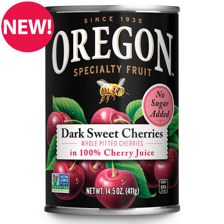 Oregon Fruit Product Dark Sweet Cherry In Juice; 14.5 Ounces; 8 Per Case - High Mart Wholesale