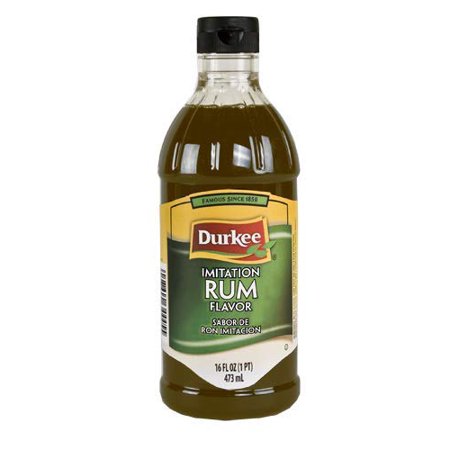 Durkee Imitation Rumami Flavoring; 16 Fluid Ounce; 6 Per Case - High Mart Wholesale