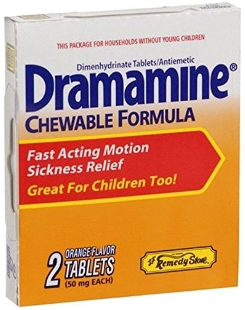 Dramamine Dramamine; 1 Each; 6 Per Box; 96 Per Case - High Mart Wholesale