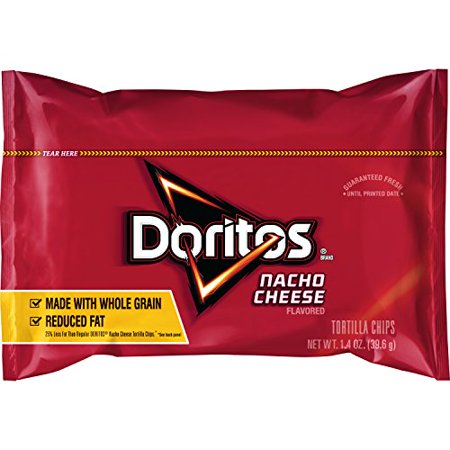 Doritos Tortilla Chips Nacho Reduced Fat; 1.4 Ounce; 44 Per Case