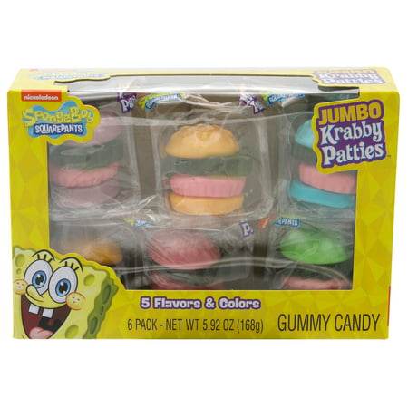 Frankford Candy Krabby Pattie Jumbo Box; 5.92 Ounces; 6 Per Box; 12 Per Case - High Mart Wholesale