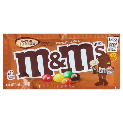 M&M's Caramel Cold Brew Singles; 1.41 Ounce; 24 Per Box; 12 Per Case