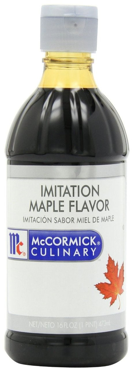 Mccormick Culinary Imitation Maple Extract; 1 Dry Pint (Us); 6 Per Case - High Mart Wholesale