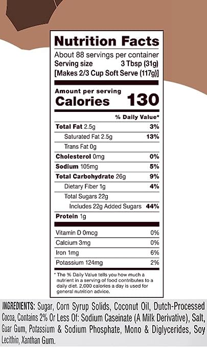 Frostline Chocolate Soft Serve Mix, 6 Pound Bag - High Mart Wholesale