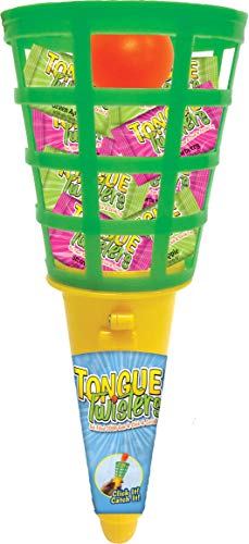 Tongue Twisters Click And Catch With Sour Gum; 0.99 Ounces; 10 Per Box; 4 Per Case - High Mart Wholesale