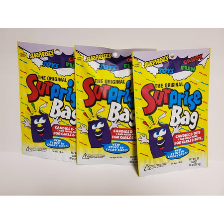 The Original Surprise Bag Surprise Bag Shelf Pack; 0.9 Ounces; 12 Per Box; 6 Per Case - High Mart Wholesale