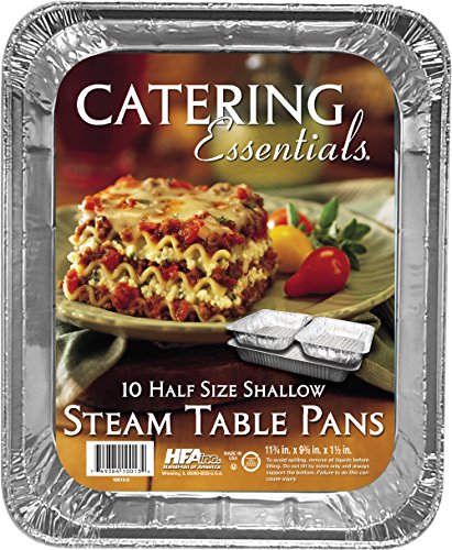 Hfa Catering Essentials 1/2 Steam Table Container; 10 Each; 12 Per Case - High Mart Wholesale