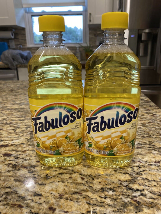 Fabuloso Liquid Cleaner Lemon; 16.9 Fluid Ounces; 24 Per Case
