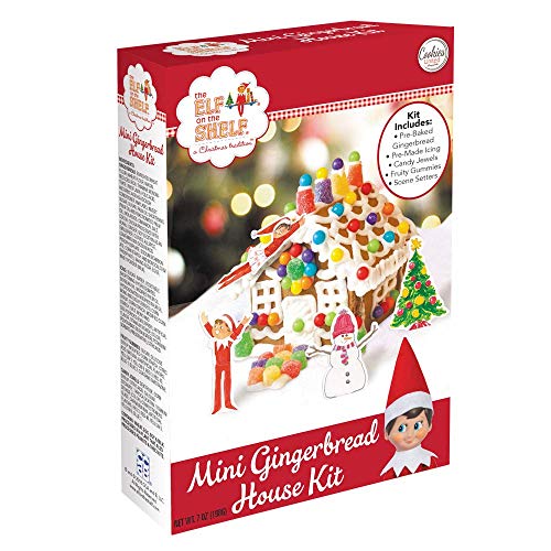 Cookies United Elf On The Shelf Mini Gingerbread House Kit; 7 Ounces; 14 Per Case
