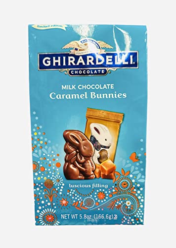 Ghirardelli Milk Chocolate Caramel Bunnies; 5.8 Ounce; 12 Per Case - High Mart Wholesale