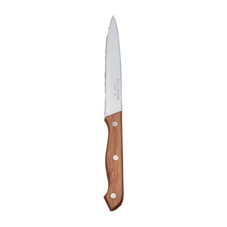 World Tableware Pointed Tip Steak Knife W/Wood Handle 9.25"; 12 Each - High Mart Wholesale